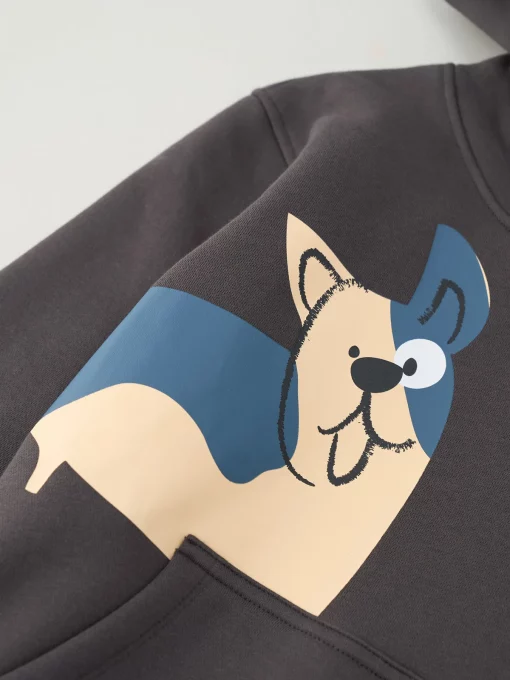 Kid Puppy Happy Hoodie