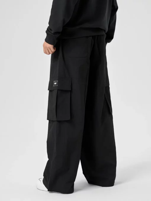 Yoguu Long Wind Pants with Side Pockets